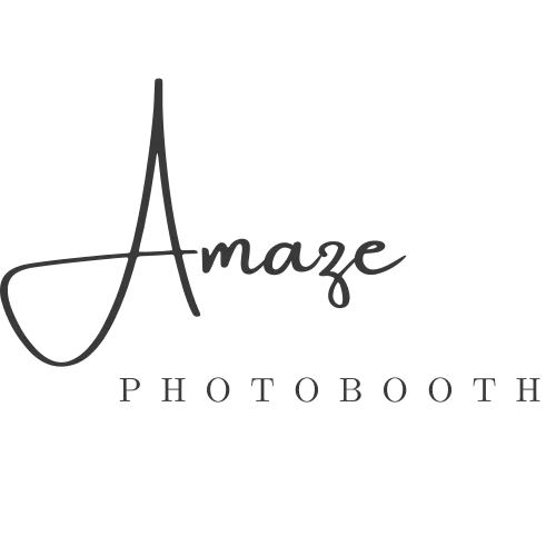 Logo Amaze Photobooth - Client Flashart Cameroun